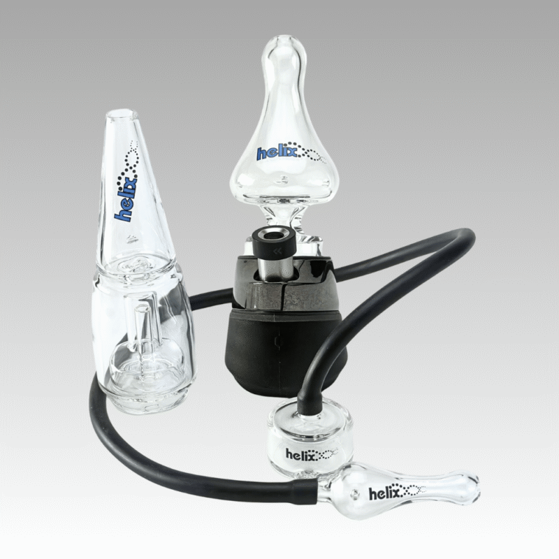 Helix Solo Chillum Glass Pipe by American Helix – Portable 10mm Chillum