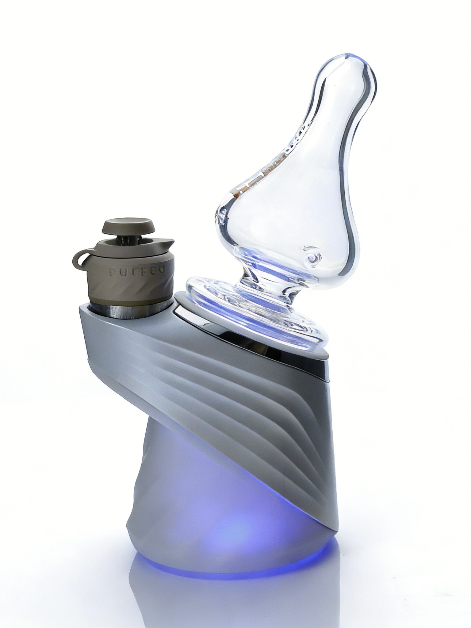 Puffco peak helix classic glass top by boxfan – fits peak & peak pro